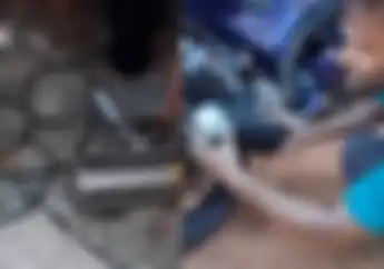 Video Cara India Modifikasi Motor Pakai Knalpot Racing, Bisa Lolos Razia Nih Bro?