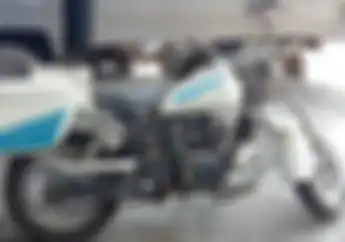 Dijual Rp 500 Ribuan Motor Murah Merek Garuda Bekas Marinir Gaya Harley-Davidson Cocok Buat Bahan Restorasi