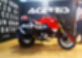 Acerbis Modifikasi Motor Honda Monkey Pakai Tangki 108 Liter Bikin Suzuki Thunder Gigit Jari
