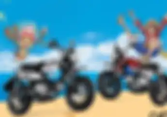 Modifikasi Motor Honda Monkey Tema One Piece, Ngaku Nakama Harus Punya