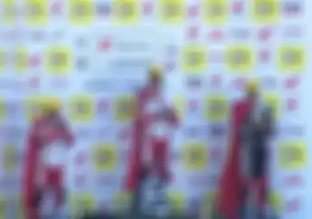 Pembalap Indonesia Sapu Bersih Podium Race 2 AP250 ARRC Indonesia 2023 di Mandalika