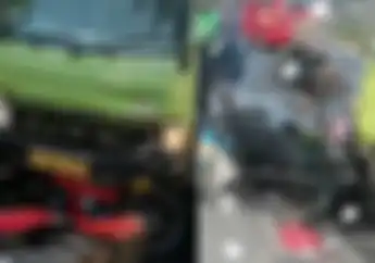 Nah Lho, Pemotor Lawan Arah dan Tertabrak Truk di Lenteng Agung Bisa Kena Sanksi Pidana