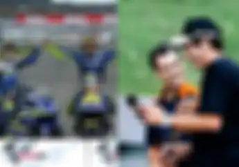 Spesial Hubungan Valentino Rossi Dengan Dani Pedrosa, Duluan Rossi Di MotoGP, Pedrosa Malah Pensiun Duluan