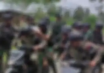 Proses Evakuasi Prajurit Marinir Yang Ditembak KKB Papua, Diangkut Motor Honda BeAT Street