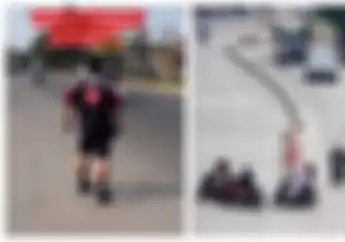 Pemotor Lawan Arah Makin Brutal, Enggak Takut Dipenjara Sampai Berani Keroyok YouTuber