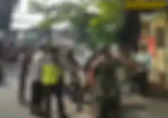 Akhirnya Polisi dan Tentara Razia Lawan Arah di Kebayoran Lama, Pelanggar Disuruh Masuk Polsek