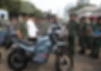 Spesifikasi Motor Listrik E-Tactical Sergap Yang Diserahkan Menhan Prabowo ke TNI dan Polri