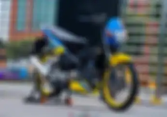Modifikasi Motor Honda Sonic 125 Pakai Part Bermerek di MotoGP, Auto Makin Ganteng