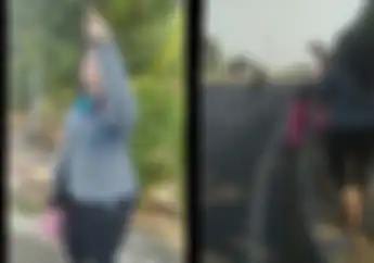 Video Cewek Bikin Orderan Driver Ojol Sulit, Tidak Mau Pakai Helm Padahal Ada Razia