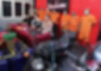 Pakai Motor Suzuki Thunder dan Duit Rp 2 Ribu, Penimbun BBM Bisa Isi Pertalite 800 Liter Per Hari