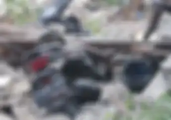 Kasihan, Honda Spacy Milik Security Mengalami Rangka Bengkok dan Jok Terangkat Gara-gara Ini