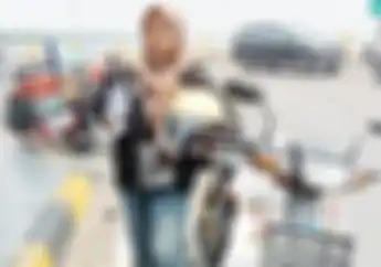 Keren, Cewek Hijab Ini Riding Pakai Motor Honda Astrea Grand dari Bangka ke HBD Lampung