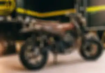 Penuh Karat Modifikasi Motor Honda Dax Bertema Post-Apocalyptic, Motor Mad Max Nih!