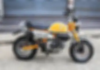 Mainan Sultan, Modifikasi Motor Honda Monkey Bertabur Aksesoris Hedon Seluruh Badan