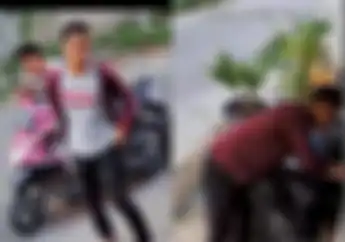 Beredar Video Jelas Wajah Maling Motor Honda BeAT Street di Tangerang, Auto Kabur Saat Ketahuan