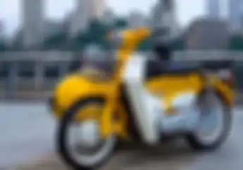 Dikira Modifikasi Motor Honda Super Cub Pakai Sespan, Padahal Asli Buatan China Harga Bikin Kaget