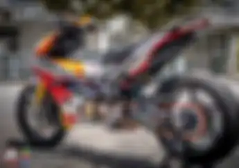 Marc Marquez Boleh Kepincut, Modifikasi Motor Honda Winner X Berkaki Moge dan Turbo di Mesin