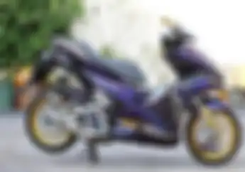 Modifikasi Motor Yamaha Aerox Gaya Baby Thailook dari Pontianak, Sporti dan Elegan Auto Menyatu