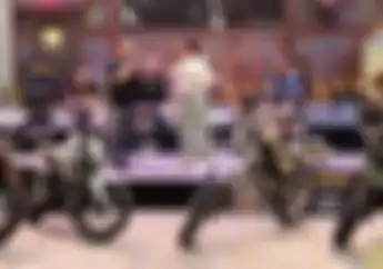 Modifikasi Motor Custom Yamaha XSR 155 Curi Perhatian di Kustomfest 2023