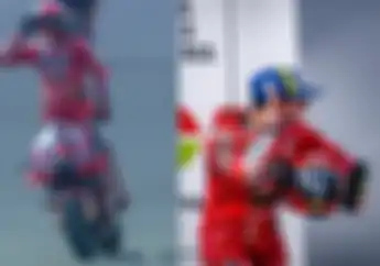 Aksi Tengil Francesco Bagnaia Juara MotoGP Mandalika 2023, Kasih Paham Buat Para Haters