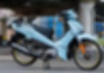 Ogah Tampil Culun, Modifikasi Motor Super Irit Bensin Yamaha Finn Pakai Part Mewah