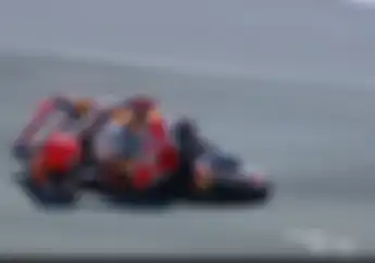 Masih Pagi Marc Marquez Sudah Jatuh Lagi di FP1 MotoGP Australia