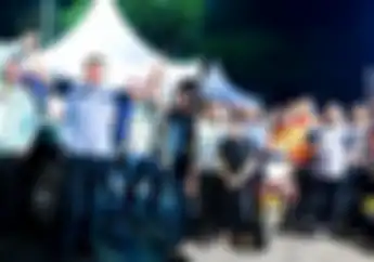 Video Bamsoet Dibikin Tegang Stunt Rider Terbaik Dunia Marco Giony