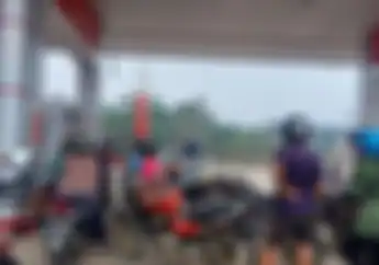 Warga Marah Tiap Melihat Suzuki Thunder Antre Beli Pertalite di SPBU, Polisi Turun Tangan