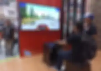 Cuma di IMOS 2023 Bisa Latihan Safety Riding Motor Honda Pakai Simulator Jepang