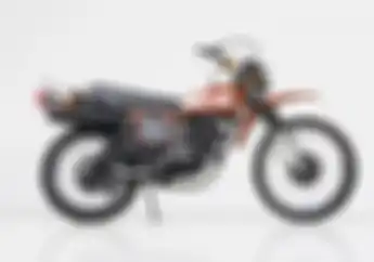 Harta Karun Motor Trail Jadul Yamaha XT500 Tersimpan 45 Tahun Kilometer Baru 1000 Lebih