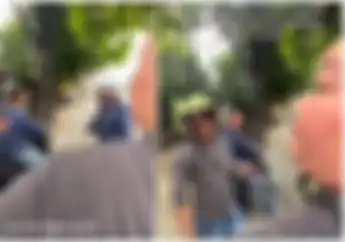 Gerombolan Debt Collector Kena Batunya Dilawan Pemotor, Ditantang ke Kantor Polisi Langsung Gemetar
