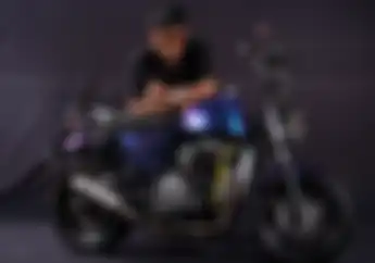Unik Modifikasi Motor Kawasaki Ninja 250 Jadi Bantet Mirip Honda Monkey
