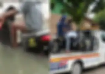 Towing Motor Listrik Mogok Akibat Dipaksa Terjang Banjir Siapkan Uang Segini