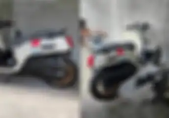 Bikin Melongo Modifikasi Motor Yamaha Fazzio Ditempel Mesin Yamaha XMAX 300