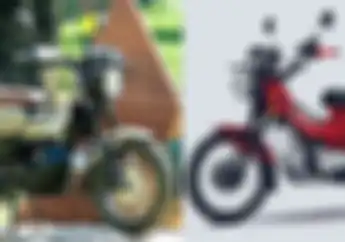 Motor Bebek Adventure Yamaha PG-1 vs Honda CT125, Kok Tidak Imbang?