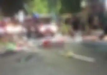 Tabrakan Maut Suzuki Smash Tarik Gerobak Pentol Dihantam Xenia di Kediri, Dua Orang Meninggal