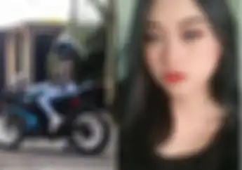 Sosok Rebecca Cewek Pembakar Ijazah Mantan Pacar Perkara Helm, Ternyata Hobi Motor