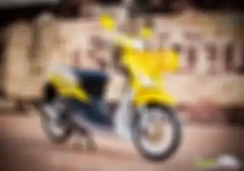Jaminan Dilirik Modifikasi Motor Yamaha Mio Kelir Kuning Plus Aksesoris Spesial