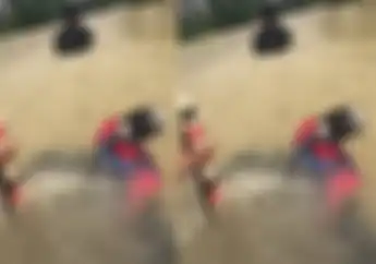 Video Pemotor Honda Supra Amfibi Terobos Banjir Seperti Berenang, Bagian Ini Jadi Sorotan