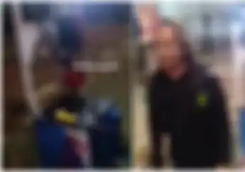 Pemotor Ngamuk Beli Bensin Eceran di Tebet Jaksel: Beli Bensin Ceban Segini yang Wajar Aja