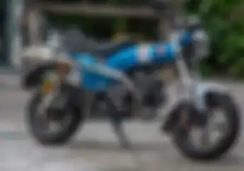 Makin Sultan Modifikasi Motor Honda Dax 125 Tamiya Pasang Aksesoris Kece