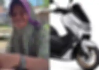 Pengemis Viral 'A Kasihan A' Dituduh Pengemis Kaya dan Punya Yamaha NMAX Begini Faktanya