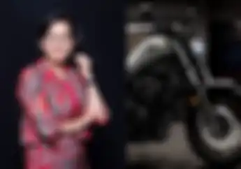 Cocok Enggak Ya Menteri Keuangan Sri Mulyani Pakai Motor Honda Rebel?