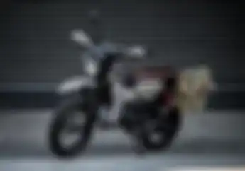 Sentuhan Modifikasi Motor Bebek Trail Yamaha PG-1 Dibuat Makin Adventure