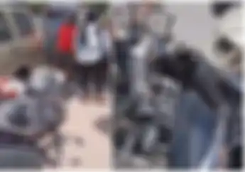 Panther Ngamuk di Ponorogo Terkam 11 Motor di Pinggir Jalan, Warga Histeris Berhamburan