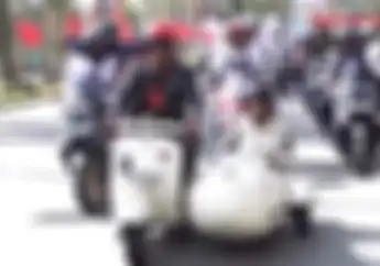 Mahfud MD Naik Modifikasi Motor Vespa Klasik di Pekanbaru, Penasaran Bagaimana Spesifikasinya
