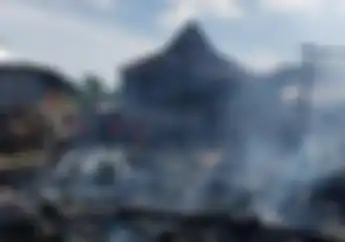 Sedih, Baru Diangkat Jadi Ketua KPPS Rumah dan Motor Hangus Terbakar