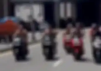 Berasa Keren Bule Motoran di Bali Tanpa Helm dan Baju, Polisi Lacak Identitas
