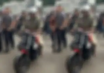 Modifikasi Motor Kawasaki ER-6n Milik Capres Ganjar Pranowo Saat Kampanye ke GBK Jakarta