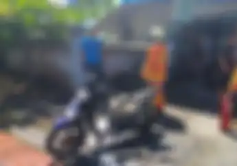 Honda BeAT Karbu Hangus Terbakar Sisa Rangka di Bali, Kerugian Sekitar Rp 8 Juta